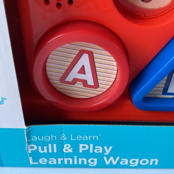 Fisher-Price Laugh & Learn Pull & Play Learning Wagon Toy - Picture 2 of 11